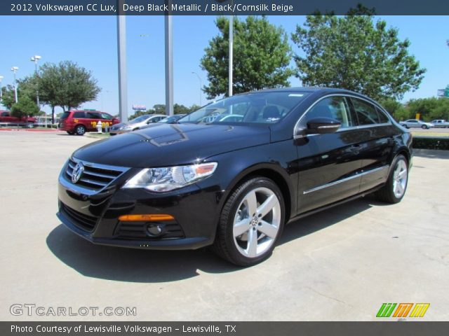 2012 Volkswagen CC Lux in Deep Black Metallic
