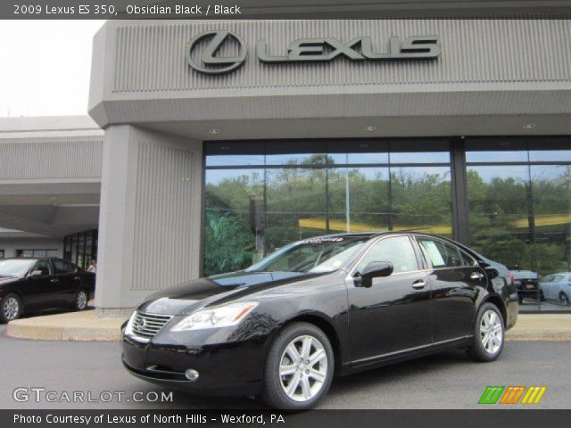 2009 Lexus ES 350 in Obsidian Black