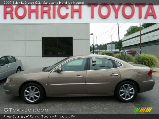 2007 Buick LaCrosse CXL in Sandstone Metallic