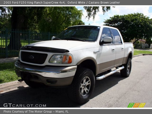 2003 Ford F150 King Ranch SuperCrew 4x4 in Oxford White
