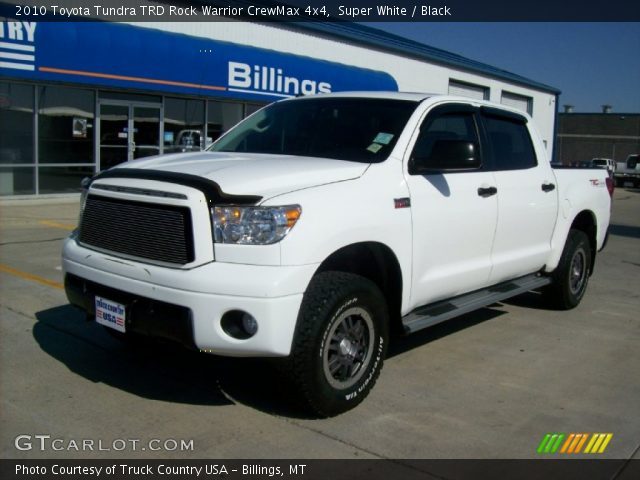 2010 Toyota Tundra TRD Rock Warrior CrewMax 4x4 in Super White