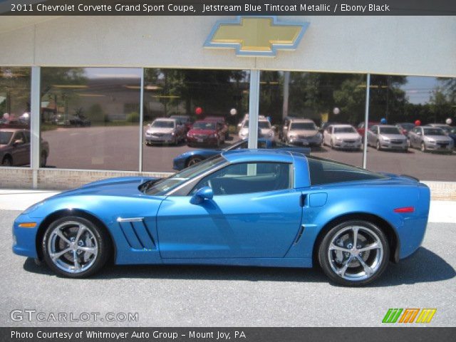 2011 Chevrolet Corvette Grand Sport Coupe in Jetstream Blue Tintcoat Metallic