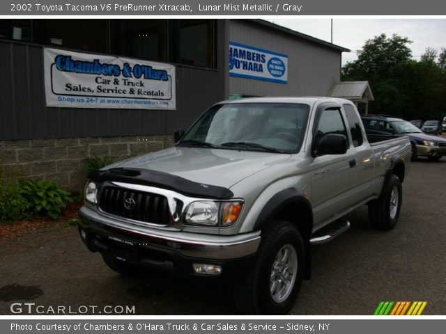 2002 Toyota Tacoma V6 PreRunner Xtracab in Lunar Mist Metallic