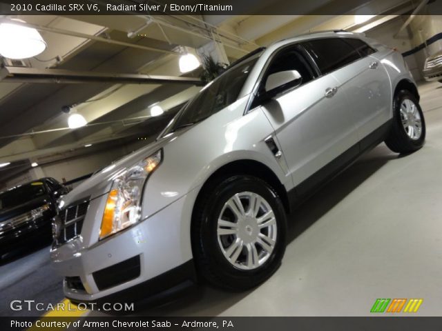 2010 Cadillac SRX V6 in Radiant Silver