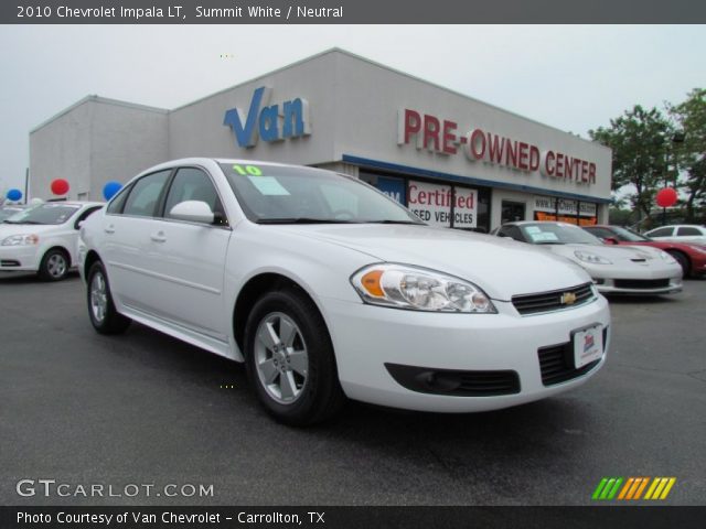 2010 Chevrolet Impala LT in Summit White
