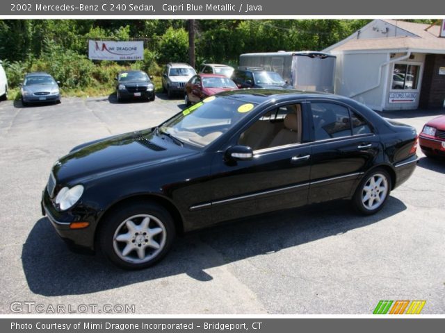 2002 Mercedes-Benz C 240 Sedan in Capri Blue Metallic