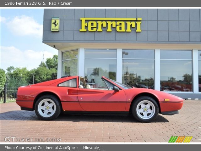 1986 Ferrari 328 GTS in Red