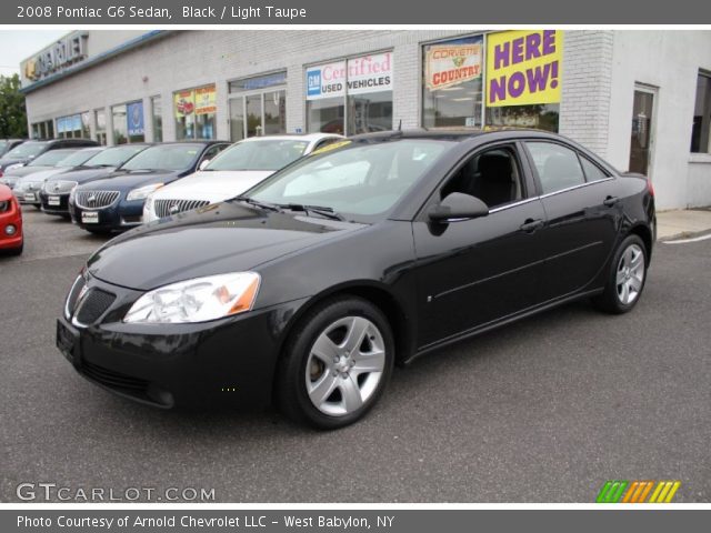 2008 Pontiac G6 Sedan in Black