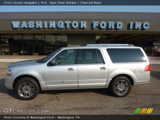 2010 Lincoln Navigator L 4x4 in Ingot Silver Metallic