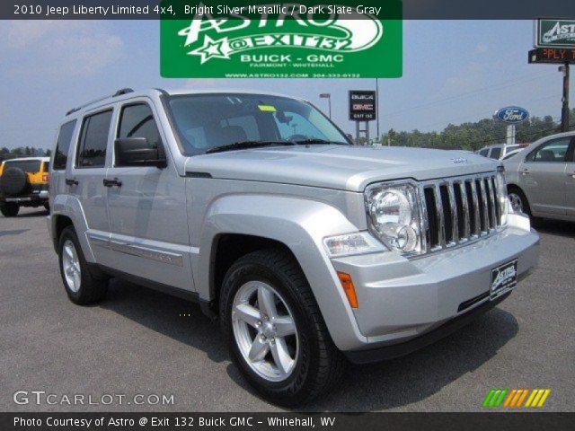 2010 Jeep Liberty Limited 4x4 in Bright Silver Metallic