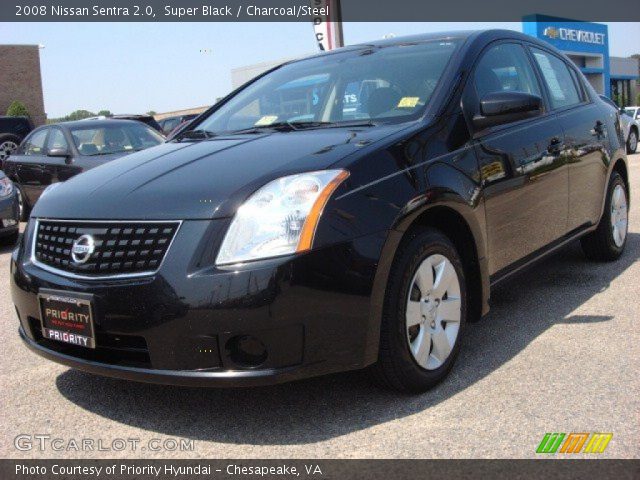 2008 Nissan Sentra 2.0 in Super Black