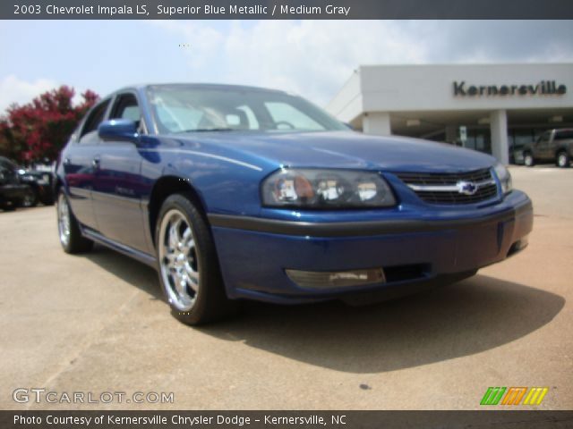2003 Chevrolet Impala LS in Superior Blue Metallic