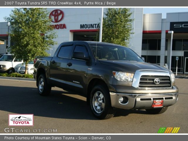 2007 Toyota Tundra SR5 TRD CrewMax 4x4 in Pyrite Mica
