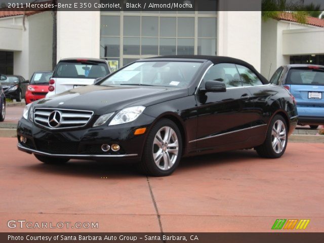 2011 Mercedes-Benz E 350 Cabriolet in Black
