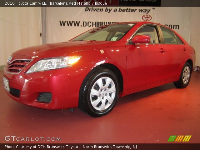 2010 Toyota Camry LE in Barcelona Red Metallic