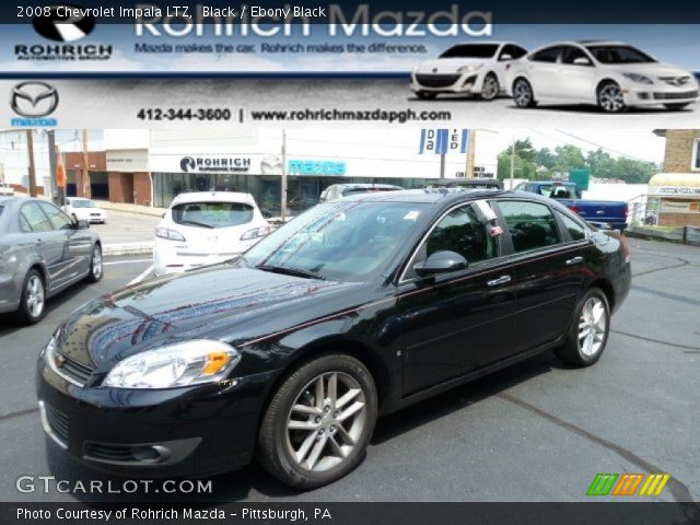 2008 Chevrolet Impala LTZ in Black