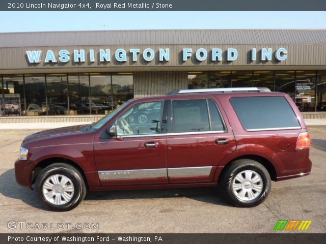 2010 Lincoln Navigator 4x4 in Royal Red Metallic