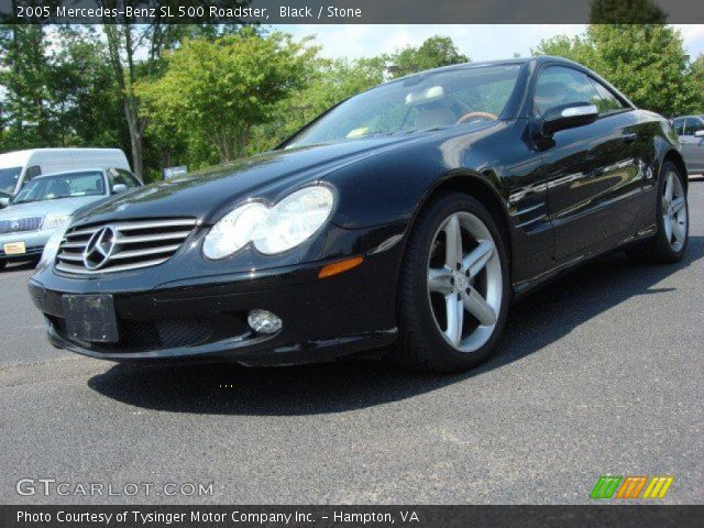 2005 Mercedes-Benz SL 500 Roadster in Black