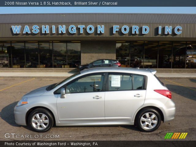 2008 Nissan Versa 1.8 SL Hatchback in Brilliant Silver
