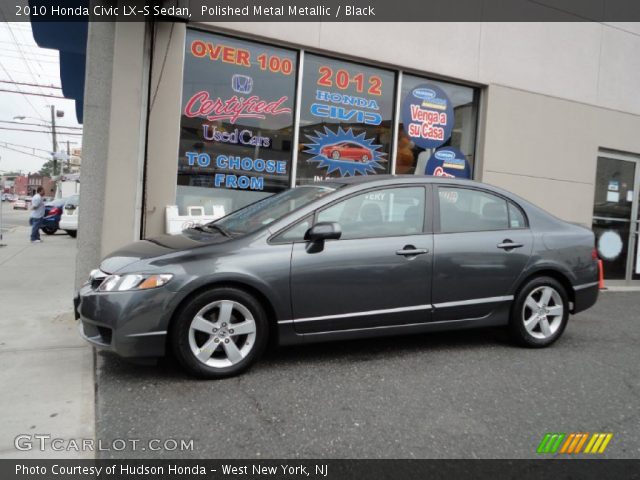 2010 Honda Civic LX-S Sedan in Polished Metal Metallic