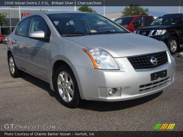 2008 Nissan Sentra 2.0 SL in Brilliant Silver