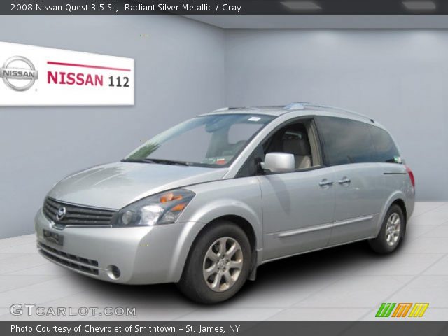 2008 Nissan Quest 3.5 SL in Radiant Silver Metallic