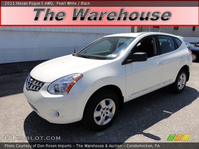 2011 Nissan rogue pearl white #8