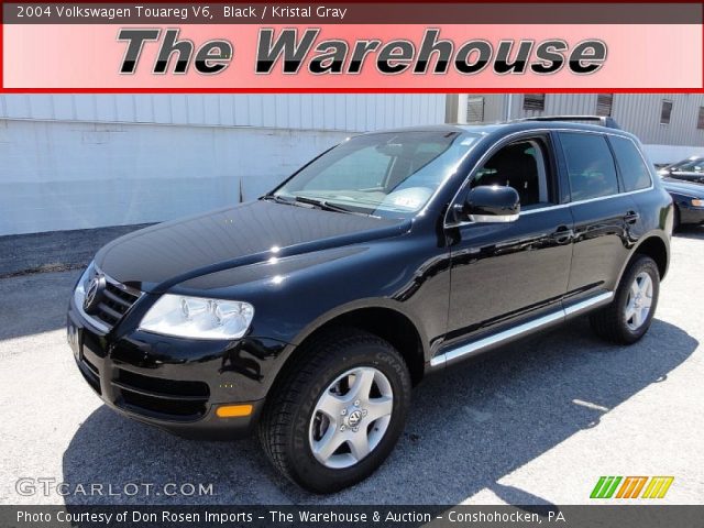 2004 Volkswagen Touareg V6 in Black