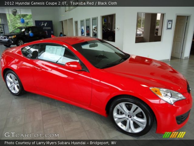 2012 Hyundai Genesis Coupe 2.0T in Tsukuba Red