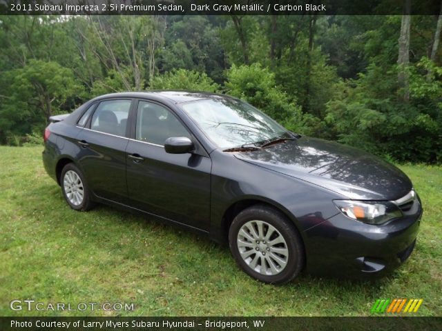 2011 Subaru Impreza 2.5i Premium Sedan in Dark Gray Metallic