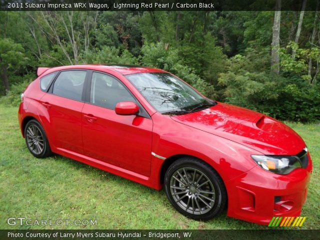 2011 Subaru Impreza WRX Wagon in Lightning Red Pearl