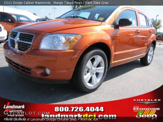 2011 Dodge Caliber Mainstreet in Mango Tango Pearl