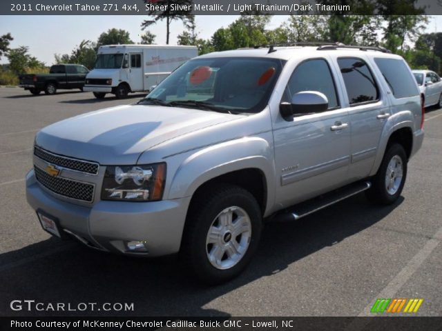 2011 Chevrolet Tahoe Z71 4x4 in Sheer Silver Metallic