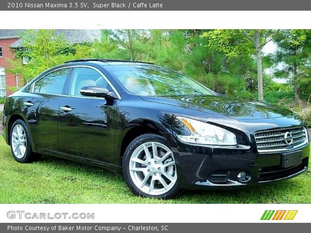 2010 Nissan Maxima 3.5 SV in Super Black