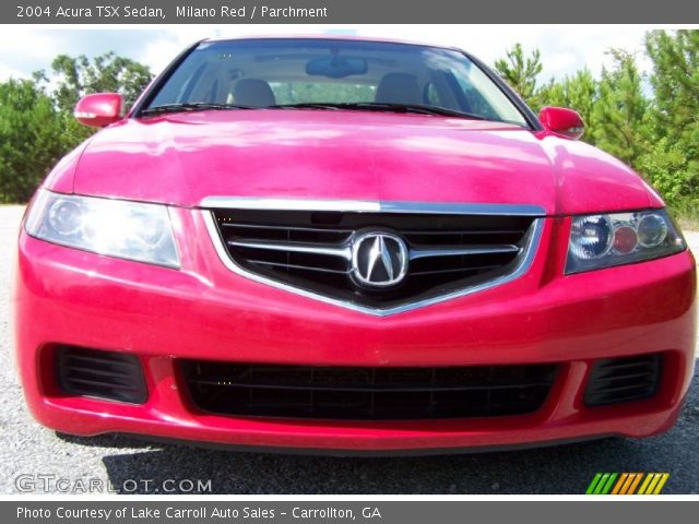 2004 Acura TSX Sedan in Milano Red