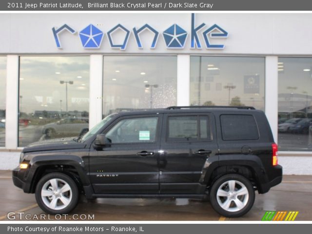 2011 Jeep Patriot Latitude in Brilliant Black Crystal Pearl