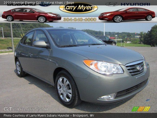 2010 Hyundai Elantra GLS in Natural Khaki