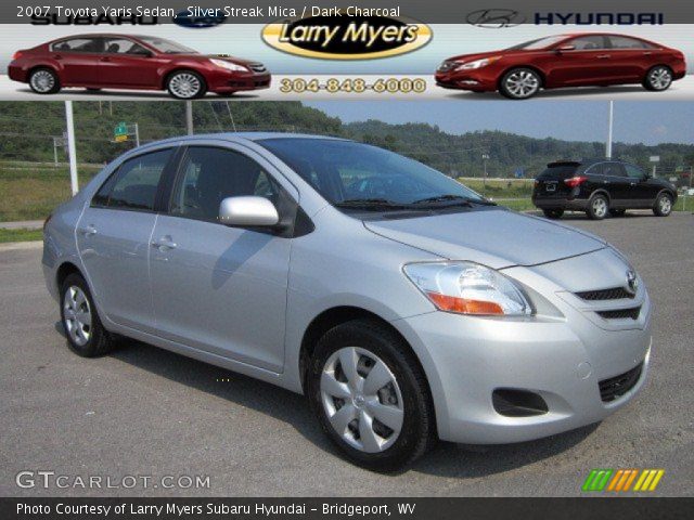 2007 Toyota Yaris Sedan in Silver Streak Mica