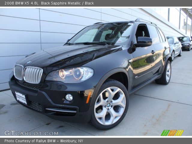 2008 BMW X5 4.8i in Black Sapphire Metallic