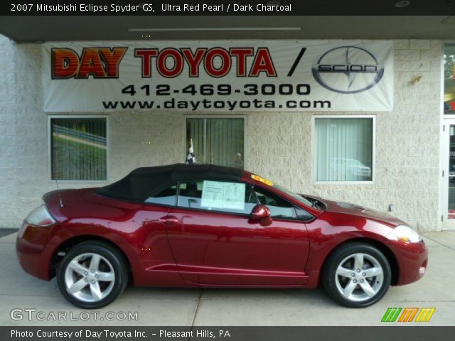 2007 Mitsubishi Eclipse Spyder GS in Ultra Red Pearl