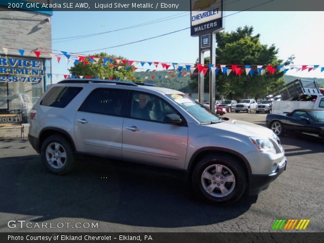 2007 GMC Acadia SLE AWD in Liquid Silver Metallic