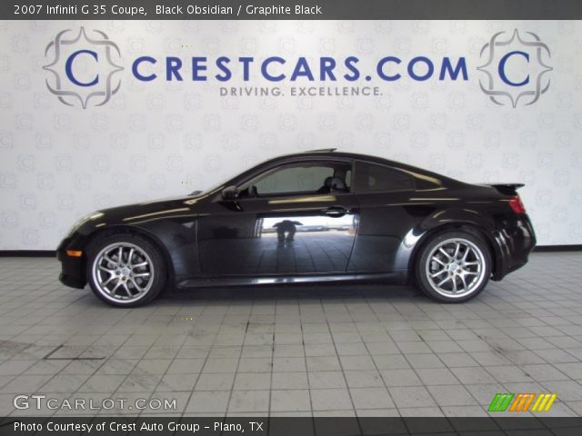 2007 Infiniti G 35 Coupe in Black Obsidian