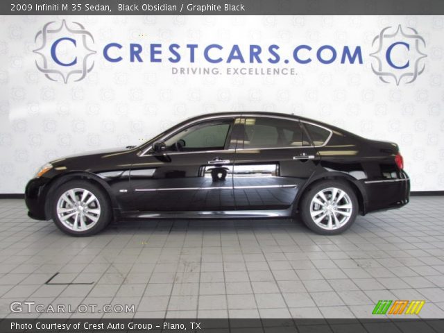 2009 Infiniti M 35 Sedan in Black Obsidian