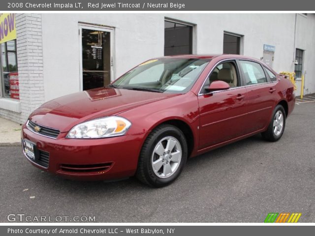 2008 Chevrolet Impala LT in Red Jewel Tintcoat