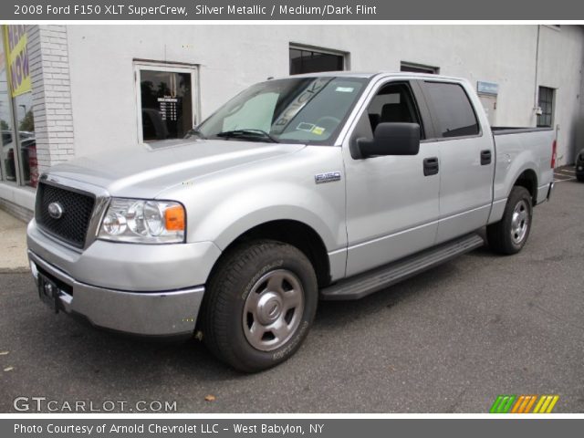 2008 Ford F150 XLT SuperCrew in Silver Metallic