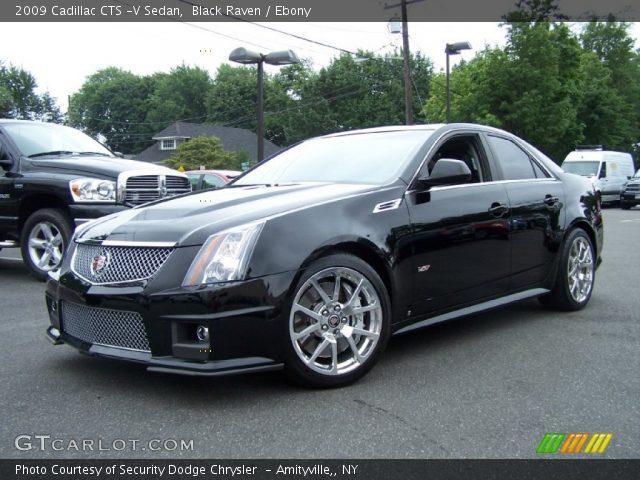 2009 Cadillac CTS -V Sedan in Black Raven