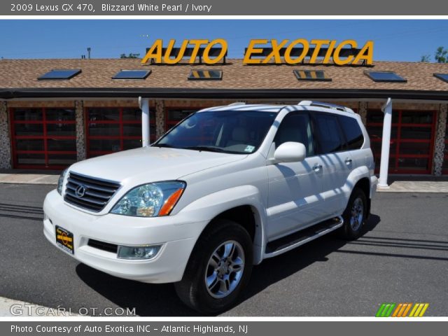 2009 Lexus GX 470 in Blizzard White Pearl