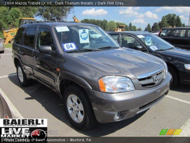 2004 Mazda Tribute LX V6 in Dark Titanium Metallic