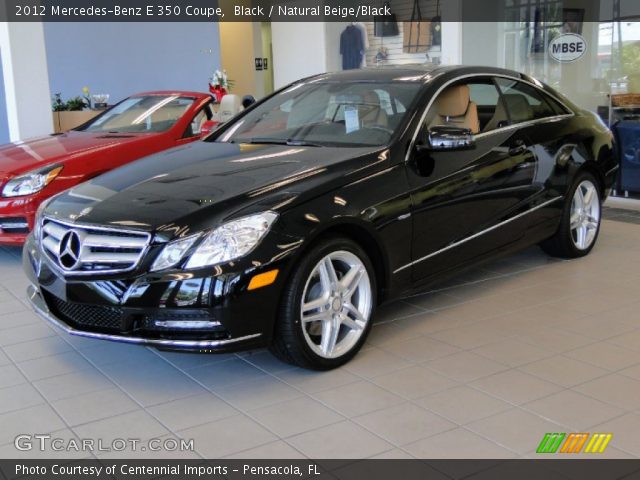 Mercedes benz e350 coupe black #3