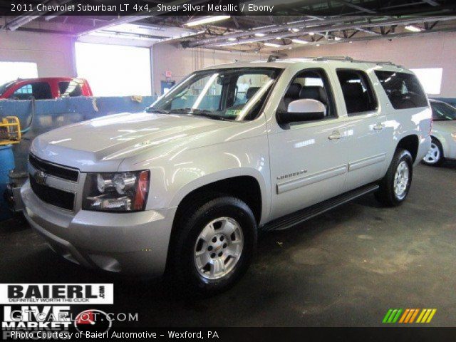 2011 Chevrolet Suburban LT 4x4 in Sheer Silver Metallic